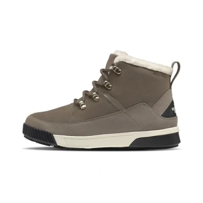 Afbeelding van The North Face Sierra Snowboots, Dames, Maat: 38, Cavern grey white dune Textiel