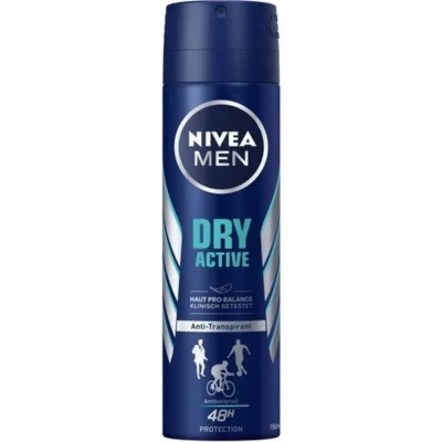 Afbeelding van Nivea Deospray 150ml For Men Dry Active