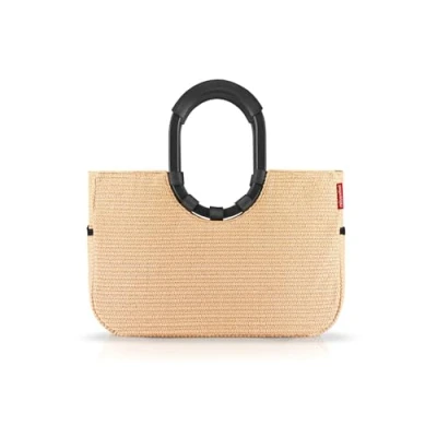 Afbeelding van Reisenthel Loopshopper M Shopper 12L Frame Raffia Black