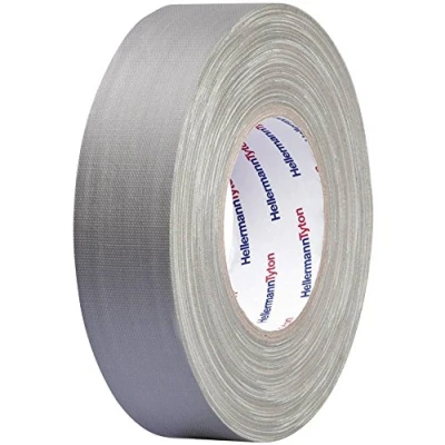Afbeelding van HellermannTyton HTAPE Tex GY 50x50 712 00906 Textieltape HelaTape Grijs (l x b) 50 m mm 1 stuk(s)