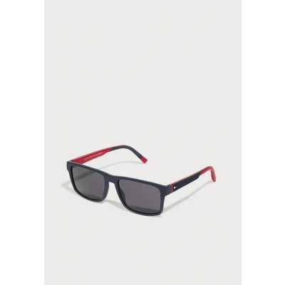 Afbeelding van Tommy Hilfiger Zonnebril, Heren, Maat: 56, Blue/red