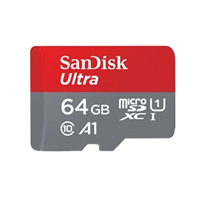 Image de SanDisk Ultra Carte mémoire flash (adaptateur microSDXC vers SD inclus(e)) 64 Go A1 / UHS I U1 Class10