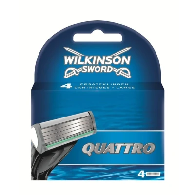 Afbeelding van Wilkinson Quattro Scheermesjes (4st.)