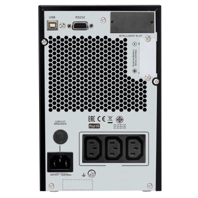 Image de APC Easy UPS SRV SRVPM1KIL Onduleur CA 220/230/240 V 800 Watt 1000 VA pas de batterie USB, RS 232 connecteurs sortie : 3 PFC