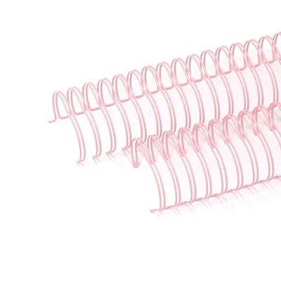 Afbeelding van Craftelier Set met 2 spiraalbindingen dubbele ringen voor album, boeken, kalenders of notitieboeken, ideaal scrapbooking en andere knutselwerkzaamheden Ø 3,17 cm (1,25 inch) · lengte 30,5