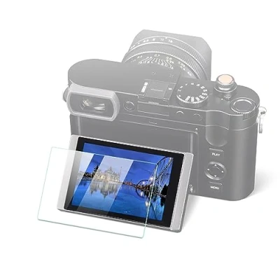 Afbeelding van JJC Ultradunne optische glazen lcd schermbeschermer voor Leica Q3, Q3 43 digitale camera