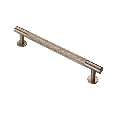 Afbeelding van Fingertip Designs Handgreep &quot;Knurled&quot; 128mm Satijn nikkel