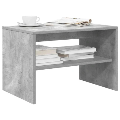 Afbeelding van vidaXL Tv meubel 60x40x40 cm bewerkt hout betongrijs