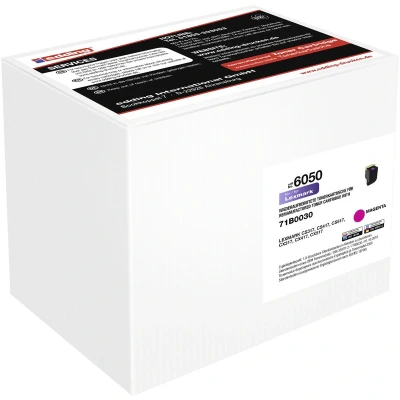 Afbeelding van Edding Toner vervangt Lexmark 71B0030 / 71B20M0 Compatibel Magenta 2300 bladzijden EDD 6050 18
