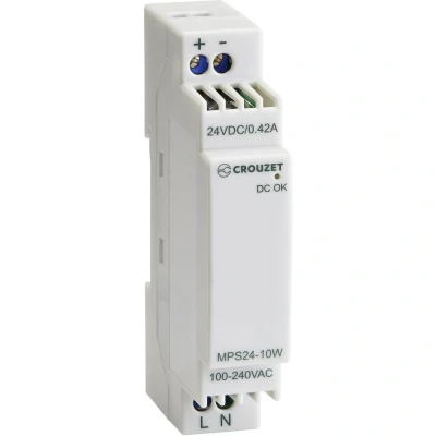 Afbeelding van Crouzet Miscellaneous DIN rail netvoeding 0.42 A 10 W Aantal uitgangen: 1 x Inhoud: stuk(s)