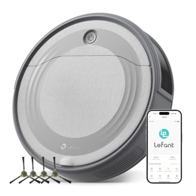 Afbeelding van LEFANT M310 robotstofzuiger, 4500 Pa met nauwkeurige navigatie op afstand, 150 minuten, HEPA filter, wifi ideaal voor dierenharen, tapijten, harde vloeren