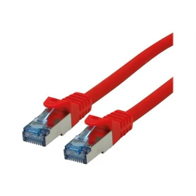 Image de Roline Cordon de raccordement RJ 45 (M) pour 50 cm SFTP PiMF CAT 6a rouge