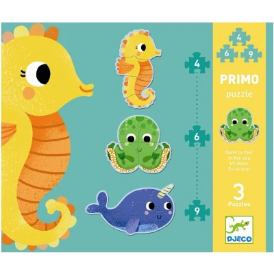 Afbeelding van Djeco Evolutivo Puzzel voor kinderen, Maat: One Size, Multicoloured