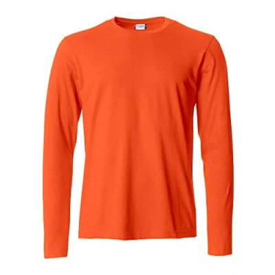 Afbeelding van Clique Basic T L/S 029033 Diep oranje XL