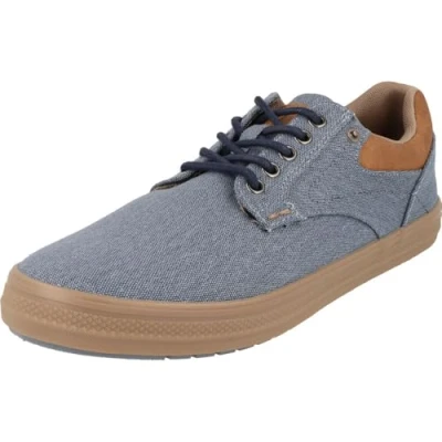 Afbeelding van Marco Tozzi Sneakers laag, Heren, Maat: 41, Denim Textiel/ synthetisch