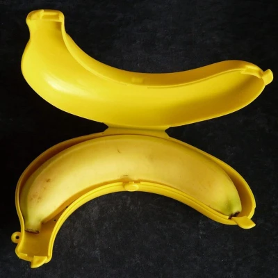Afbeelding van Bananenbox Geel
