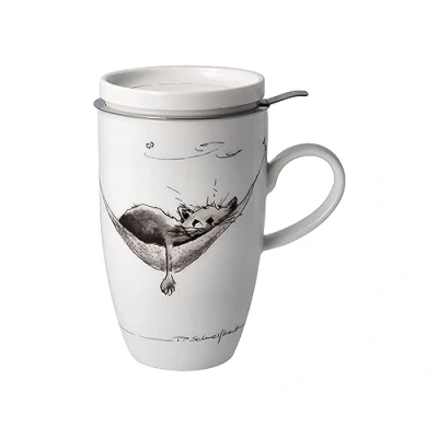 Afbeelding van Goebel Peter Schnellhardt Thee Mok Lunchpauze Beker porselein 450ml