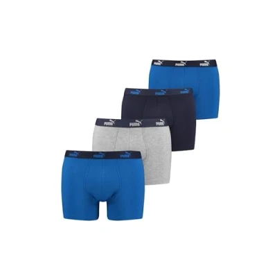 Afbeelding van Set van 4 Puma Boxer boxershorts herenondergoed, sportieve retrobroek
