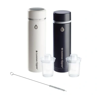 Afbeelding van TOMMEE TIPPEE GoPrep babyflesvoorbereidingskit, 2 minuten, thermoskoeler, temperatuur op LED scherm
