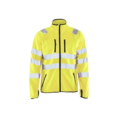 Afbeelding van Blåkläder 4906 2512 Softshell jack High Vis Geel maat 4XL