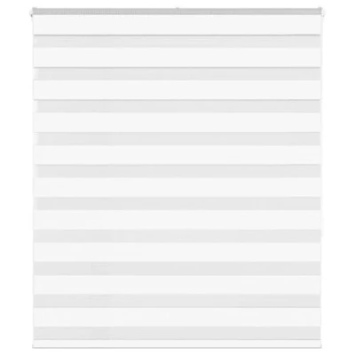 Afbeelding van vidaXL Zebra rolgordijn 125x150 cm stofbreedte 120,9cm polyester wit