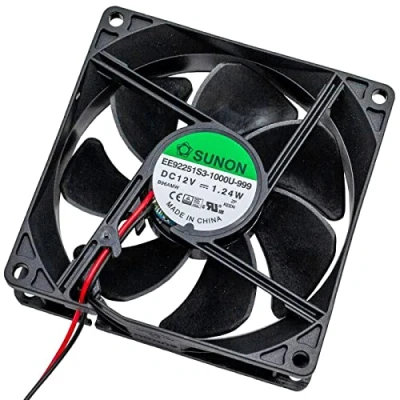 Afbeelding van Sunon EE92251S31000U999 ventilator 12 V DC 1,24 W, 92 x 25 mm, 67,1 m3/h