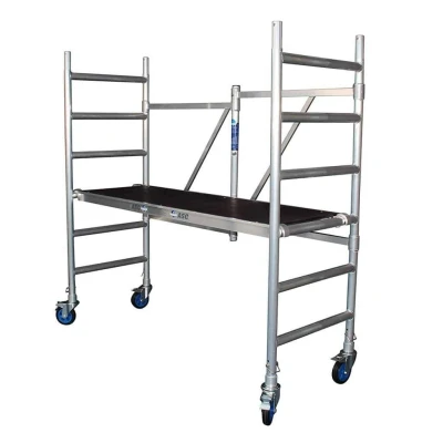 Afbeelding van Pro A line vouwsteiger D75 6 ASC compleet met platform zonder luik 190