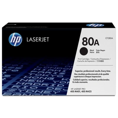 Image de HP 80A toner LaserJet noir authentique