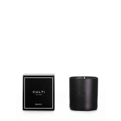 Afbeelding van Culti Candles Ebano Geurkaars Black Label 270gr 270 gr