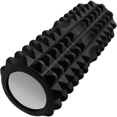 Afbeelding van Trizand Yoga Roller Zwart Ideaal voor Spierontspanning en Zelfmassage