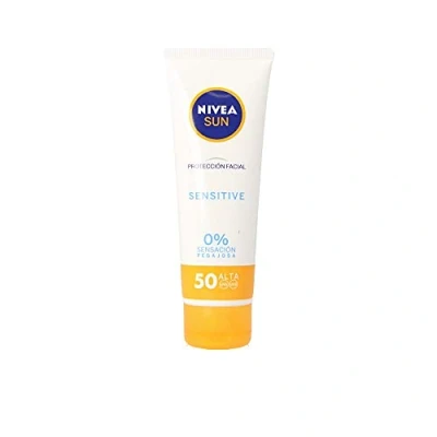 Afbeelding van Gezichtszonnecrème Sensitive Nivea (50 ml) (Uniseks)