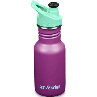Afbeelding van Klean Kanteen Drinkfles Kid Classic Narrow Sportdop 355 ml (12 oz) Grape