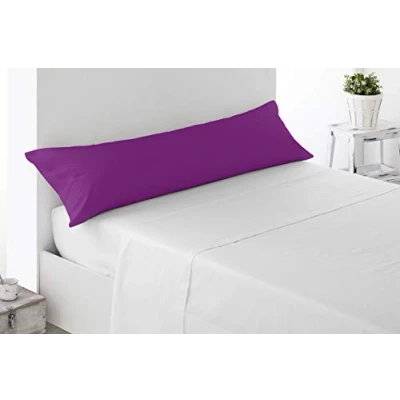 Afbeelding van Miracle Home Zachte en comfortabele kussensloop, 50% katoen, polyester, aubergine, 90 cm