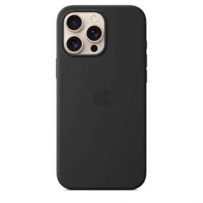 Afbeelding van Apple Cover Iphone 16 Pro Max Silicone Magsafe Black (myyt3zm/a)