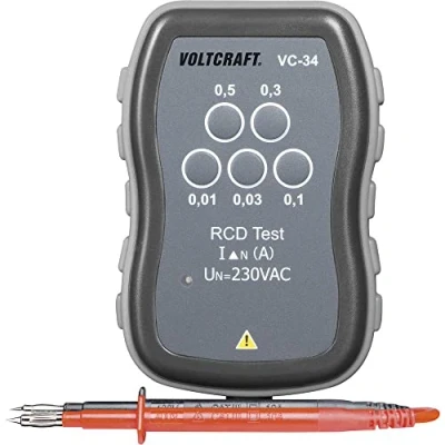 Afbeelding van VOLTCRAFT VC 34 Aardleksneltester CAT III 250 V