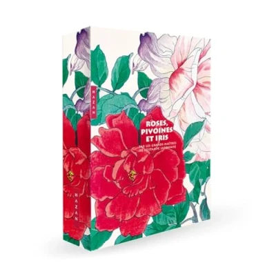 Image de Roses, pivoines et iris par les grands maitres de l&#039;estampe japonaise (coffret)