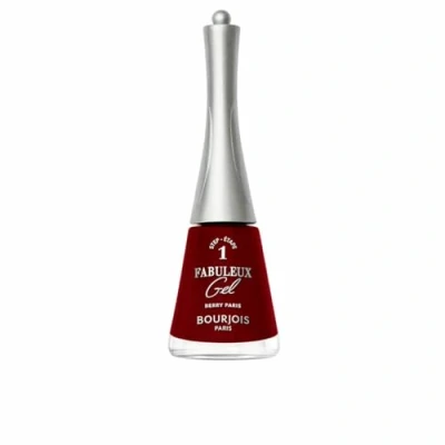 Afbeelding van Bourjois Fabuleux Gel nagellak, 340, Berry Paris, gelnagellak, Jellygloss textuur en langdurige glanzende afwerking, veganistische formule, professionele resultaten thuis, 9 ml