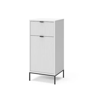 Afbeelding van Vicco Eliza Midikast 40 x 87 cm met deur en lade Wit