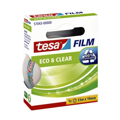 Image de tesa ruban adhésif Eco &amp; Clear, transparent, 19 mm x 33 m