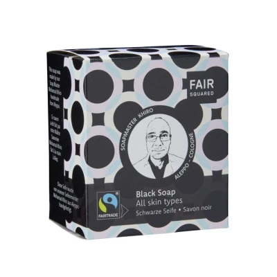 Afbeelding van Fair Squared Zeepblok Black Soap