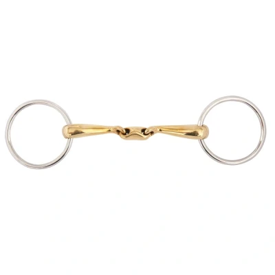 Image de BR Mors de Filet SC Double Brisure Incurvé 16mm 11,5cm