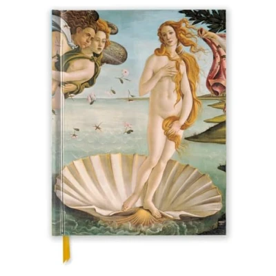 Afbeelding van Luxury Sketch Books Sandro Botticelli: The Birth of Venus (Blank Book)