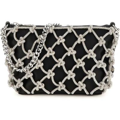 Afbeelding van Guess MINI A Zalina Strass Clutch, Dames, Maat: One Size, Nero