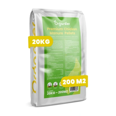 Afbeelding van Organifer Kippenmestkorrels (20 kg voor 200 m2)