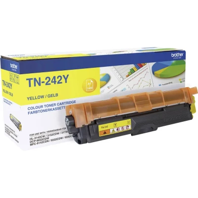 Afbeelding van Brother TN 242Y Toner Geel