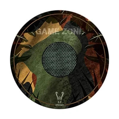 Afbeelding van Woxter Stinger Floorpad Camouflage, vloermat, waterdicht, wasbaar, 100% microvezel, diameter 120 cm, camouflagekleur