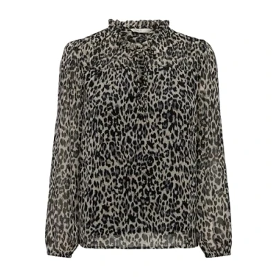 Afbeelding van ONLY Ditsy NOOS Blouse black, Dames, Maat: Large, Black