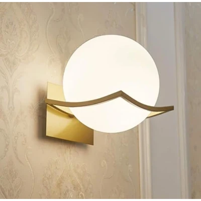 Afbeelding van KRUIHAN wandlamp, wandlamp binnen, E27 slaapkamer Doree lamp niet inbegrepen) goud