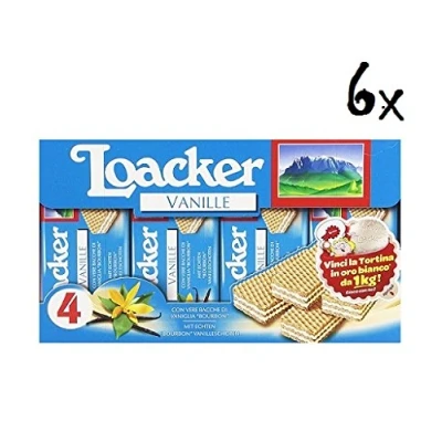 Afbeelding van Loacker Vanillebolletjes 175 g Italiaans handgemaakt product