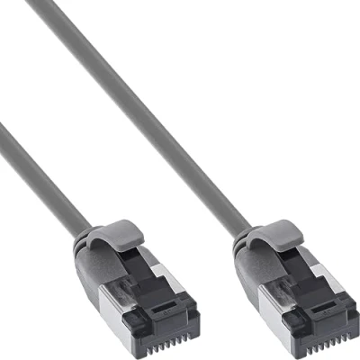 Afbeelding van InLine Patchkabel slank (U/FTP, CAT8.1, 5 m), Netwerkkabel